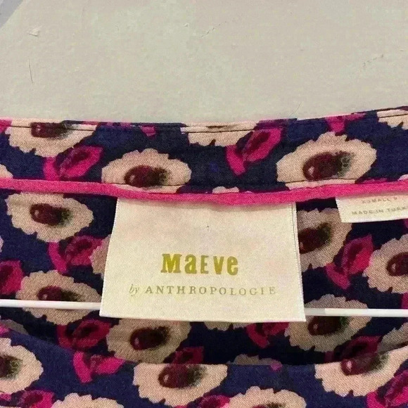 Maeve by Anthropologie Blouse Size XSmall - Picture 7 of 8